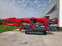 52m Telescopic Boom Spider Lift, Straight Boom Tracked Lift