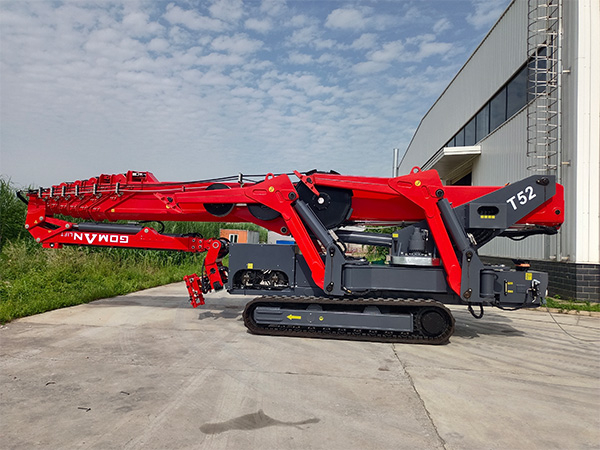 52m Telescopic Boom Spider Lift, Straight Boom Tracked Lift