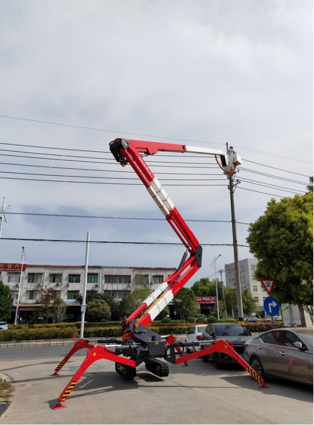 23m Insulated Spider Lift | 66KV Insulated | CE/ANSI Certified
