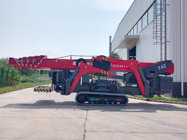 42m Telescopic Boom Spider Lift, Straight Boom Tracked Lift