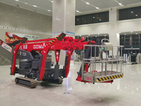 26m Telescopic Boom Spider Lift, Straight Boom Tracked Lift