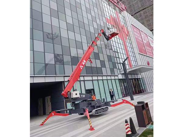 30m Telescopic Boom Spider Lift, Straight Boom Tracked Lift