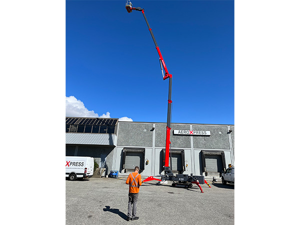 28m Articulating Boom Spider Lift, Articulating Boom Tracked Lift