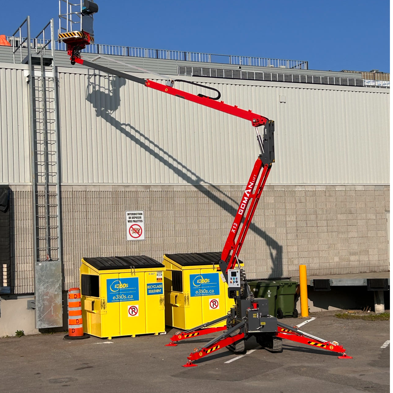 13m Compact Spider Lift | Indoor & Narrow Space Solution | CE/ANSI Certified