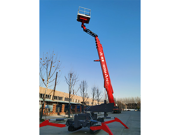 30m Telescopic Boom Spider Lift, Straight Boom Tracked Lift