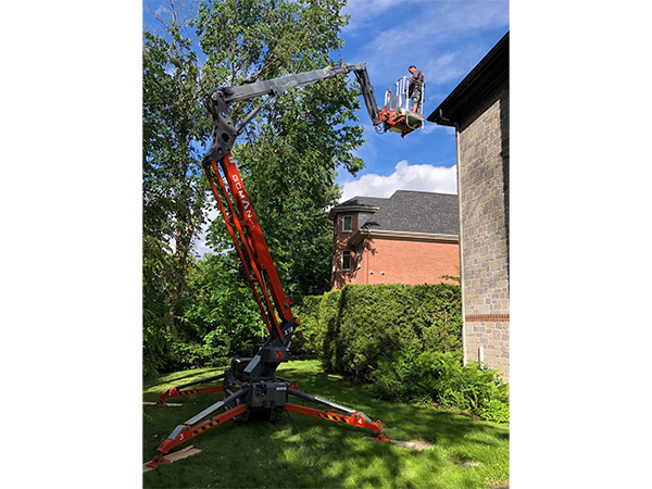 18m Hybrid Power Compact Spider Lift from China manufacturer - Goman