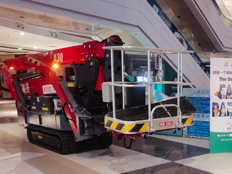 30m Spider Lift | Infrastructure Maintenance & Building Access | 200kg Payload | CE/ANSI Compliant