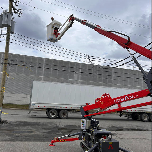 18m Insulated Spider Lift | 10KV Insulated | CE/ANSI Certified