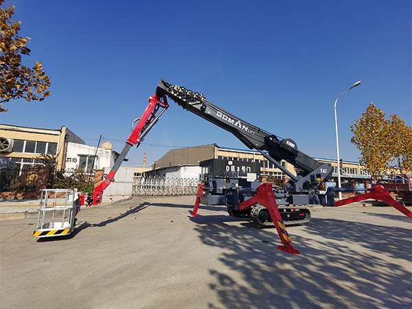 42m Telescopic Boom Spider Lift, Straight Boom Tracked Lift
