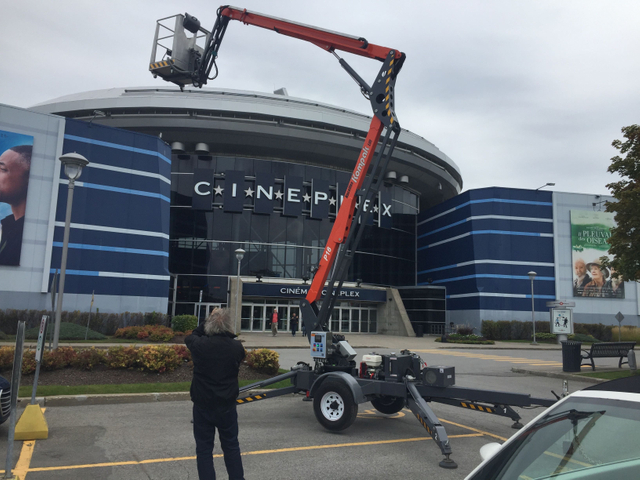 16m Trailer Mounted Work Platform
