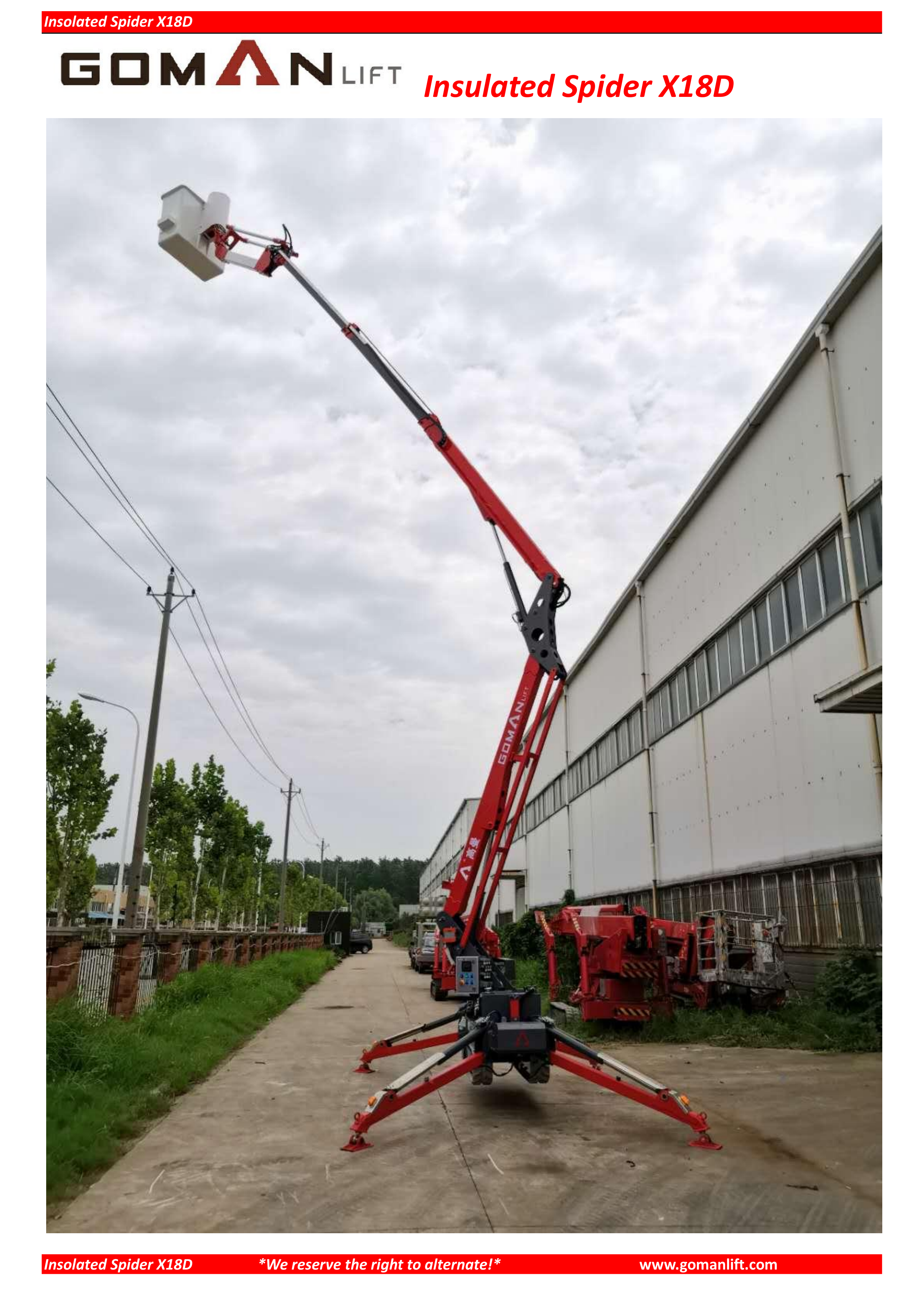 Goman Insulated Spider X18D_1