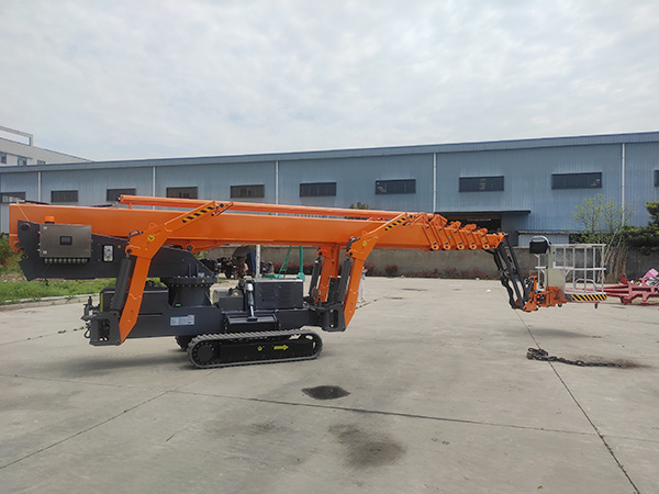 36m Telescopic Boom Spider Lift, Straight Boom Tracked Lift
