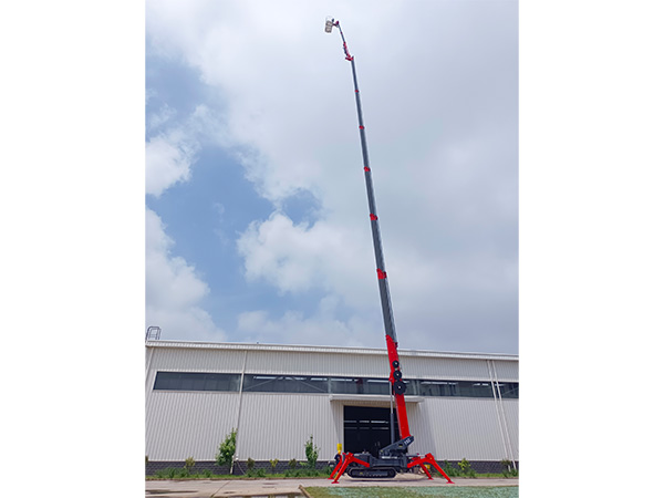 52m Telescopic Boom Spider Lift, Straight Boom Tracked Lift