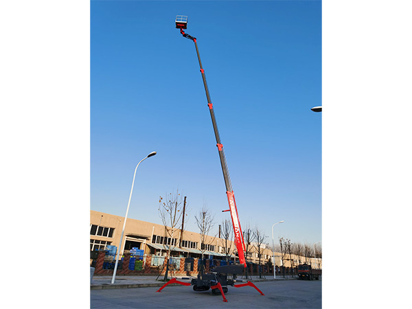 30m Telescopic Boom Spider Lift, Straight Boom Tracked Lift