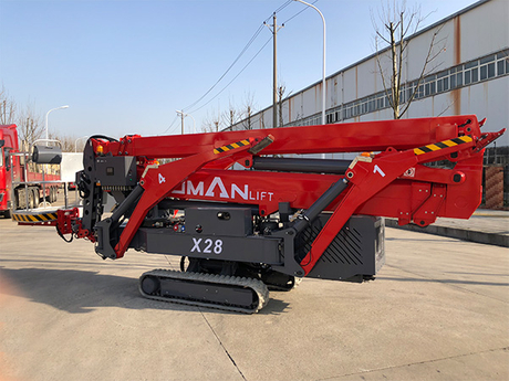 28m Articulating Spider Lift /Crawler Lift | 200kg Hyper-Load | CE/ANSI Certified