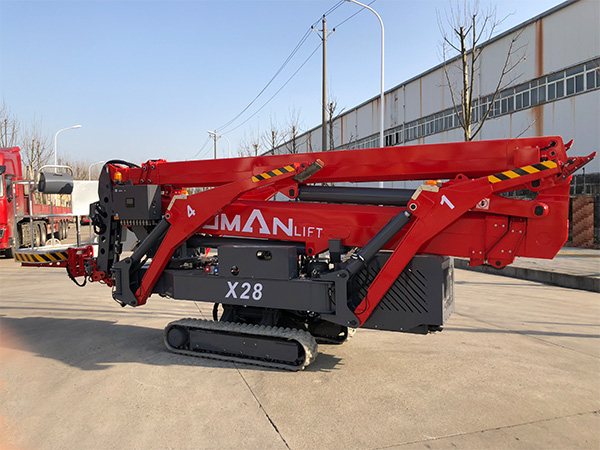 28m Articulating Boom Spider Lift, Articulating Boom Tracked Lift