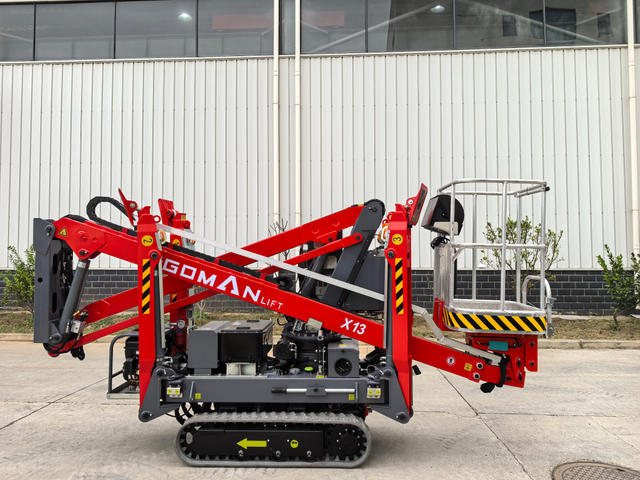 13m Compact Spider Lift | Indoor & Narrow Space Solution | CE/ANSI Certified