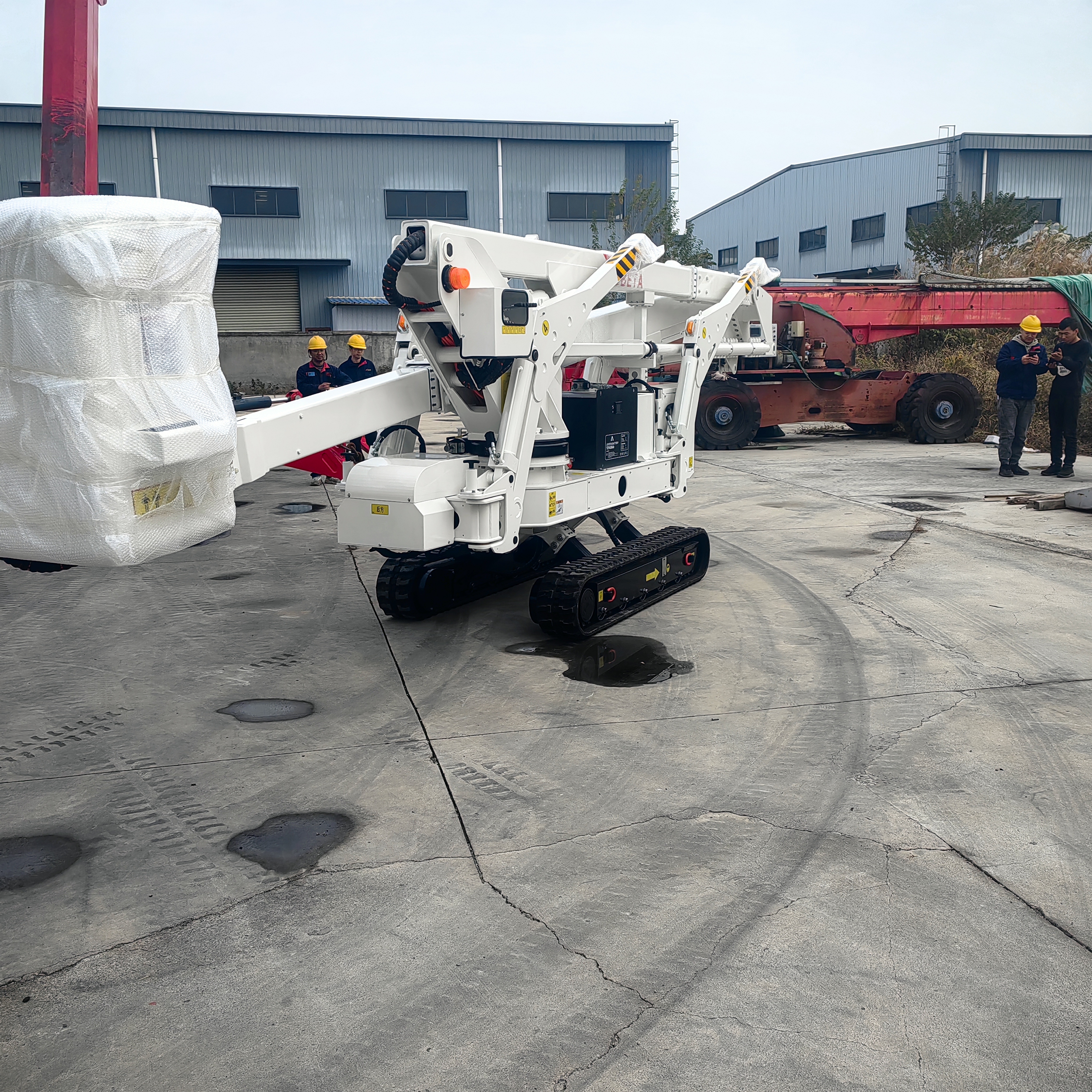 17m Insulated Spider Lift | 46-66KV Insulated | CE/ANSI Certified