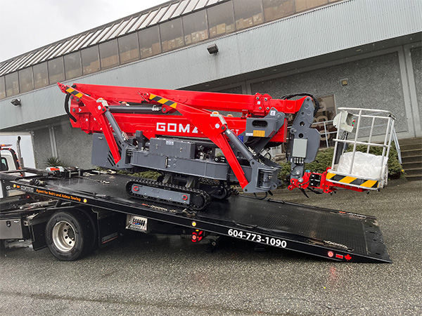 28m 230kg Hyper-Load Articulating Spider Lift